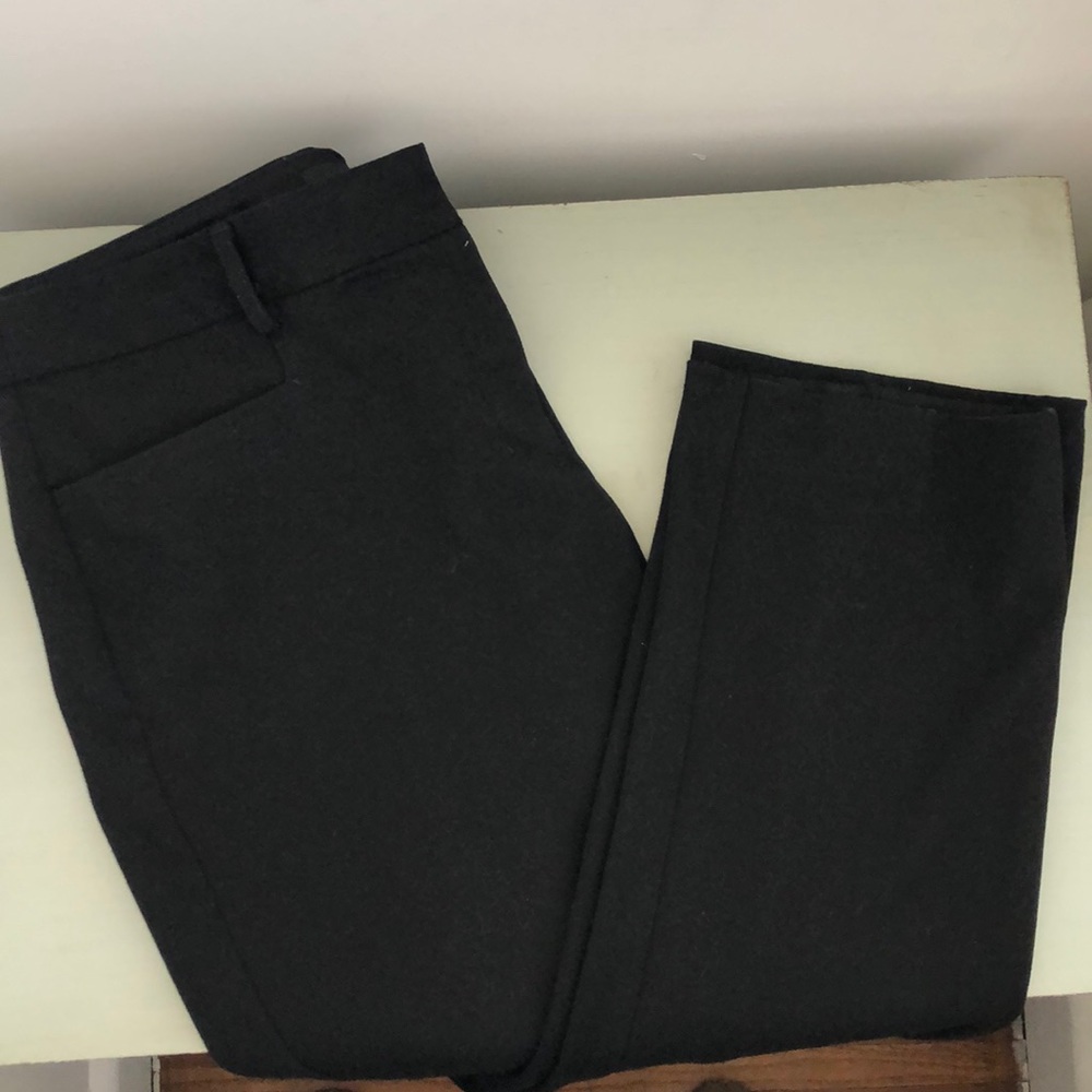 Express Mid Rise Columnist Slim in Black Size 10